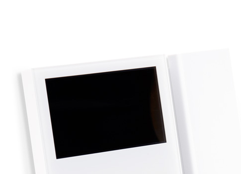 4,3`` 16:9 scherm, kleur of zwart/wit Mini Video-deurintercom