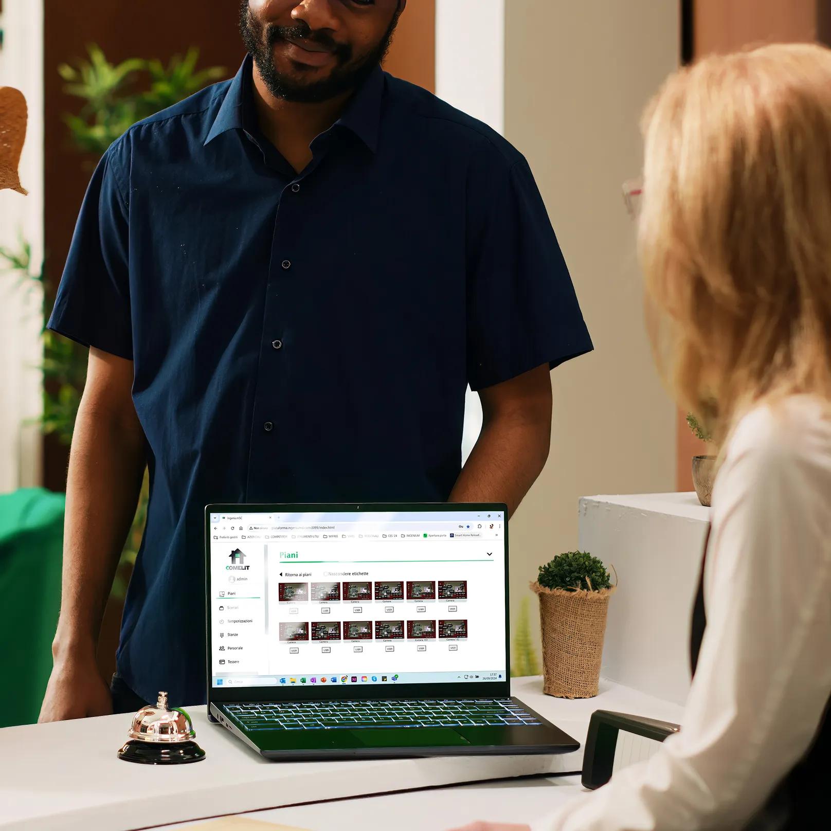 Ingenium by Comelit: software for hotels